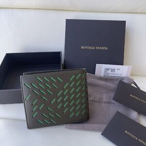Bottega Veneta 皮革折叠钱包男士| eBay
