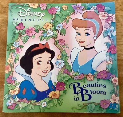Disney Princesses-Beauties in Bloom-Snow White/Cinderella-Pictureback Book  2003 Foto 1 de 4
