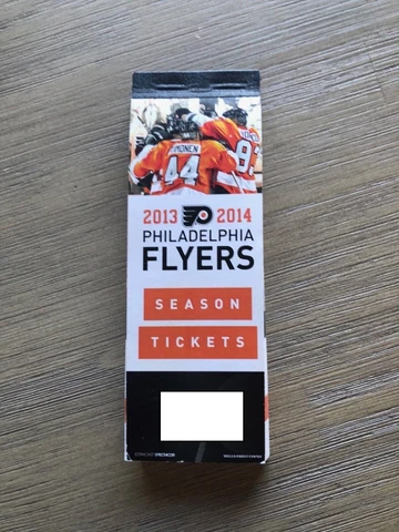 2013-14 Philadelphia Flyers NHL Official Mint Ticket Stubs - pick any game! Cover