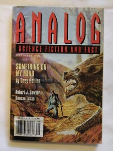 1996 September, Analog Sci-Fi/Fact Magazine, Something On My Mind (MH413) - Picture 1 of 4