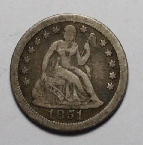 1851 O Seated Dime UR368 Cover