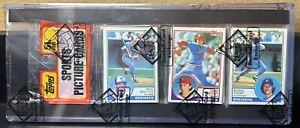 1983 Topps Baseball Rack Pack BBCE ROBIN YOUNT & PAUL MOLITOR HOF Front! - Picture 1 of 4