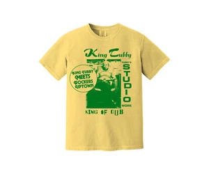King Tubby Heavyweight T Shirt - King Of Dub - Rockers Uptown - Lee Perry - Picture 1 of 8