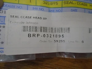 *NEW OEM* 0810 OMC Johnson Evinrude Seal 321895 0321895 NOS - Bild 1 von 2
