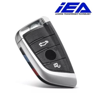 cover guscio telecomando 3 tasti per bmw serie 1 2 4 7 x1 x2 x3 x4 x5m x6m logo - Imagen 1 de 5
