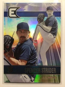Pack 2 Plastic 2022 Panini Chronicles Baseball Essentials #10 Spencer Strider RC - Picture 1 of 2