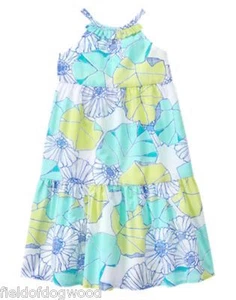 NWT Gymboree Tide Pool Floral Midi Dress 4,5,7,8,10 girls - Picture 1 of 1