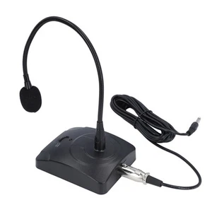 Goose Neck Mic With XLR Jack 360° Hose Desktop Condenser Cardioid Mic For C BEA - Picture 1 of 12