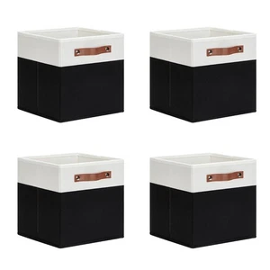 Storage Cubes 11 inch,Cube Storage Bins with Handles for Organizing,Fabric St... - Bild 1 von 6