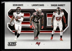 2021 Score 3d Devin White, Lavonte David, Shaquil Barrett #3D10 Bucs Super Bowl - Bild 1 von 2