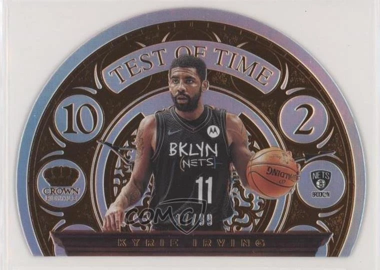 2020-21 Panini Crown Royale Test of Time /99 Kyrie Irving #18 - Image 1 of 2
