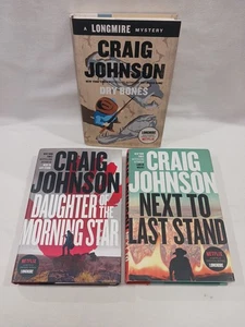 Longmire Craig Johnson Book Lot HARDCOVER First Edition 1st Printing Westerns VG - Imagen 1 de 24