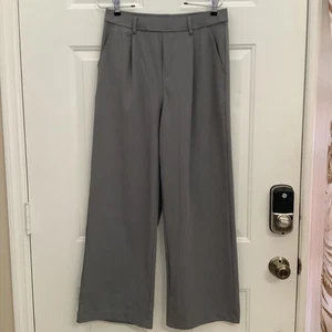 Halara Flex hoch tailliert Tasche gerades Bein Arbeit Freizeit Athleisure Hose Medium Reg - Bild 1 von 10