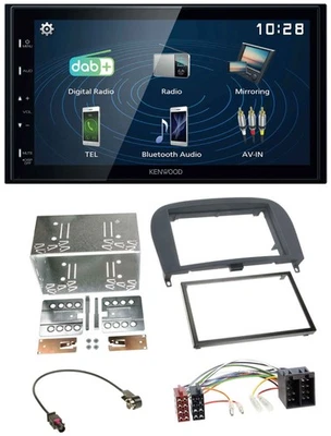 Kenwood 2DIN Bluetooth MP3 USB DAB Autoradio für Mercedes SL-Klasse 2001-2011 R2 - Bild 1 von 4