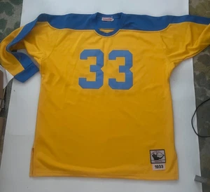 Mitchell & Ness 56 Philadelphia Eagles 1933 Retro Throwback Authentic Yellow Bl - Bild 1 von 14