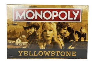 Monopoly YELLOWSTONE Gioco da Tavolo Edizione Limitata RIP Beth John Dutton NUOVO SIGILLATO - Foto 1 di 4