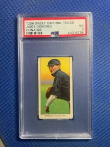1909 T206 JIGGS DONOHUE NNO SWEET CAPORAL 150/25 CHICAGO WHITE SOX PSA 3 - Imagen 1 de 2