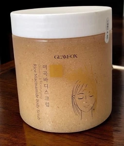 GLAMFOX K-BEAUTY Rice Niacinamide Body Scrub - Glow & Moisturize! - 500g - NEU! - Bild 1 von 1