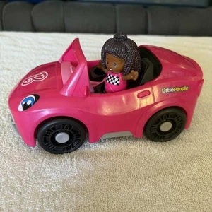Little People rosa & grau Spielzeugauto mit Figur Einheitsgröße - Bild 1 von 17