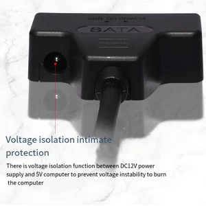 Einfach zu bedienender kompakter und tragbarer kompakter und tragbarer USB-Adapt - Afbeelding 1 van 12