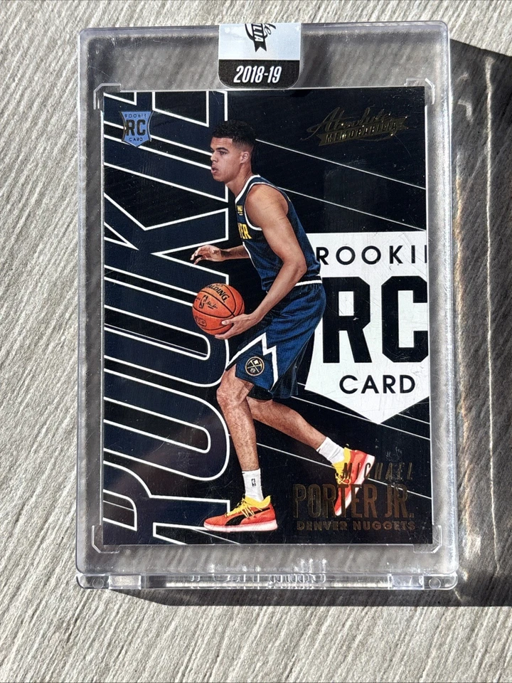 2018-19 Panini Absolute Memorabilia Rookies Michael Porter Jr #69 Rookie RC - Image 1 of 3