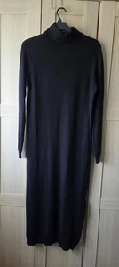 Blue Vanilla Curve , Women's Knitted Roll Neck Dress. Black, UK Size 18/20 - Picture 1 of 6