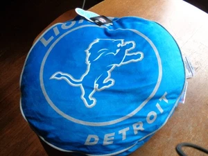 Detroit Lions NFL 148 Cloud Pillow 15-in x 15-in Multi Round Pillow - Picture 1 of 4