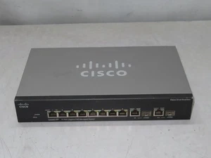 Cisco SG 300-10P 10 Port Gigabit PoE Managed Switch - Picture 1 of 3