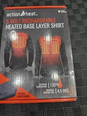 Camisa Action Heat 5 voltios recargable con cabeza capa de baño Foto 1 de 4