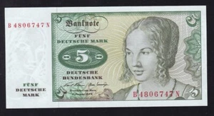 GERMANY ---- 5 MARK 1970 ---- UNC ----- - Picture 1 of 2