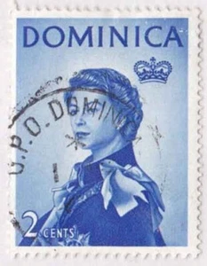 Dominica 1963 2c Royalty Theme Used Stamp - Picture 1 of 1