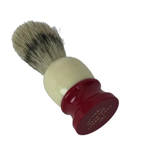 Vintage EVER READY Shaving Brush Red Cream C40 Sterilized USA - Picture 1 of 4