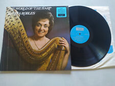 Marisa Robles the World of The Harp 1968 - LP 12 " vinyl VG/VG Signed A Hand Am