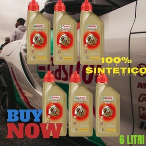 6L OLIO CAMBIO AUTOMATICO DOPPIA FRIZIONE CASTROL DUAL Multi DCTF VW DSG TCT DKG - Foto 1 di 5