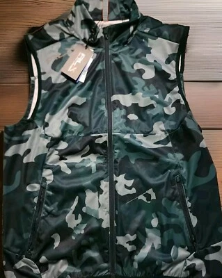 NWT RLX Ralph Lauren Water Repellent Golf Vest Green Camo Men’s Size Medium New - Image 1 of 4