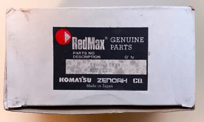 REDMAX MUFFLER 1400-15111 - Image 1 of 4