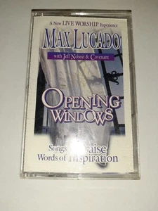 Max Lucado Opening Windows Songs Of Praise And Inspiration Cassette Worship OOP - Picture 1 of 7