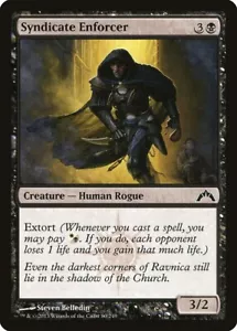 MTG 1X SYNDICATE ENFORCER GATECRASH NEAR MINT/MINT FOIL - Picture 1 of 1