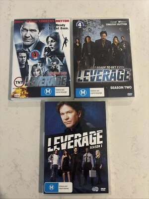 Apalancamiento: Series de TV (DVD) Temporadas (1-3) 1, 2, 3 Región 4 y Todas las Regiones Foto 1 de 4