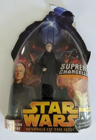 Star Wars Chancellor Palpatine Revenge of the Sith Action Figure #14 ROTS Cover