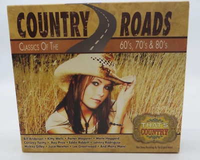 COUNTRY ROADS Classics of The 60's 70's & 80's (CD, 2008) NEW 3 Disc Set - - Image 1 of 3