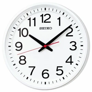 Seiko Wall Clock GP219W Analog Satellite Radio Wave SPACE LINK Japan - Picture 1 of 7