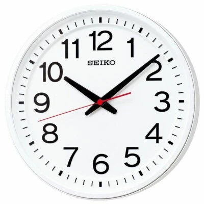 Reloj de Pared Seiko GP219W Analógico Satélite Radio Onda ENLACE ESPACIAL Japón Foto 1 de 4