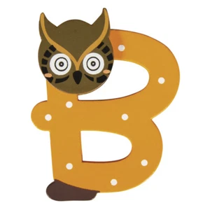 Lettera In Legno - Bambini FSC Mix Credit, 4x5,5cm, B - Foto 1 di 1