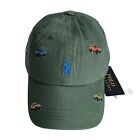 Polo Ralph Lauren Men's Off-Road Jeep Pony Baseball Ball Cap Hat, Washed Green
