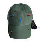 POLO RALPH LAUREN chapeau casquette de baseball homme hors route Jeep poney, LAVÉ VERT