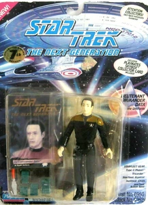 Figura de acción de datos de próxima generación de Star Trek Skybox tarjeta de coleccionista compañeros de juego nueva en paquete - Imagen 1 de 2