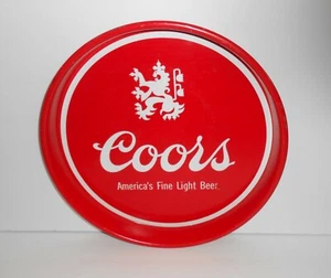 COORS Light Beer 13" Round Tray - Picture 1 of 4