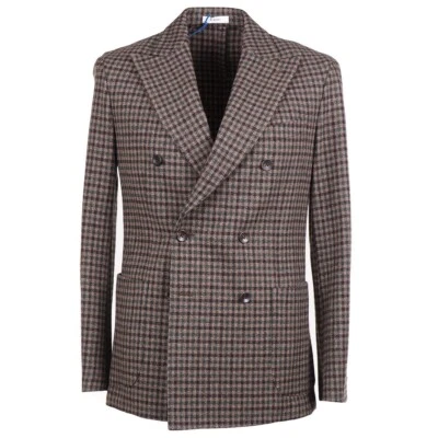 Boglioli Layered Check Soft Wool-Cashmere 'K Jacket' Sport Coat 38R (Eu 48) NWT - Изображение 1 из 4