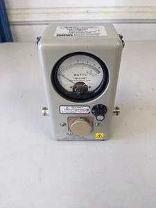 Bird 4410A Thruline Watt Meter 43 Type Good Condition with Case - Zdjęcie 1 z 15
